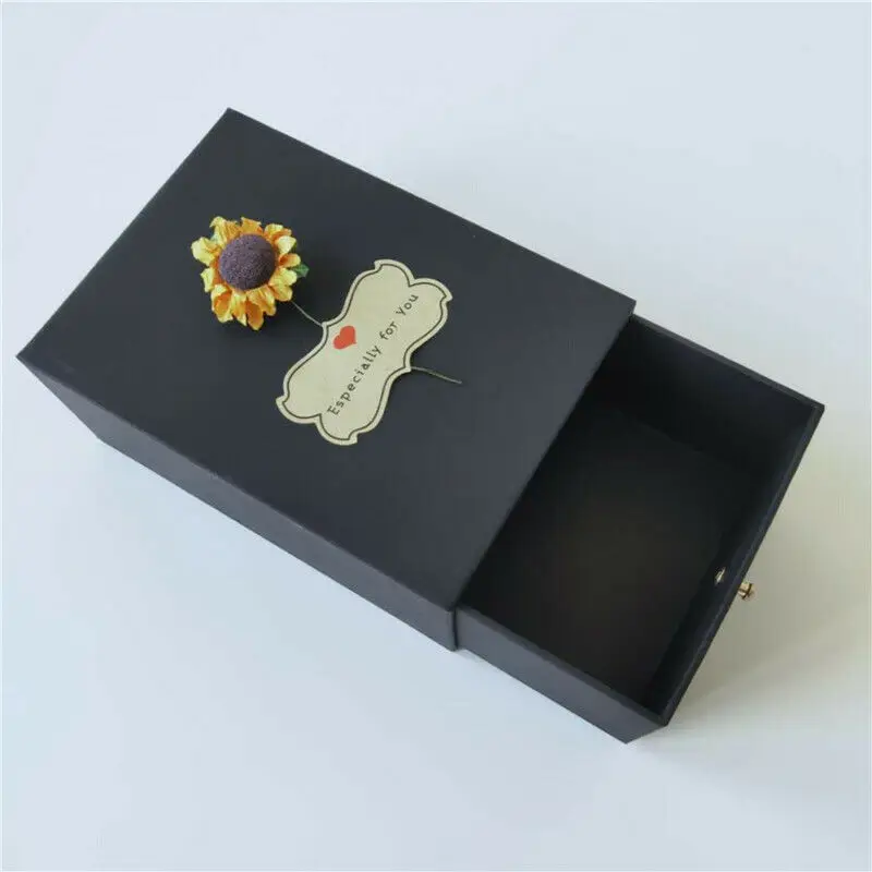 Custom Design And Printing LOGO Drawer Box Paperboard High Quality for Gift Packaging Box Recyclable manufacture