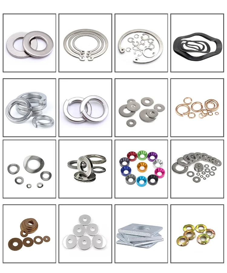 304stainless Steel Din 6795 Grounding Washers Knurled Grounding Washers