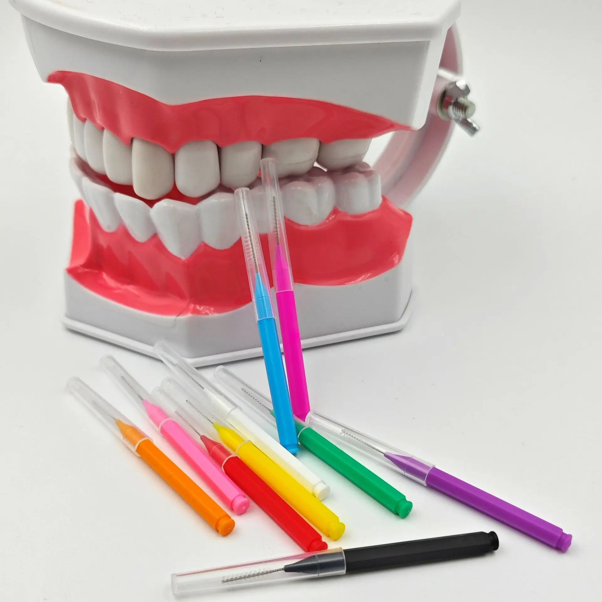 Natu Soft I Shape Interdental Brushes/tepe Interdental Brush Original/interdental Bamboo Brush