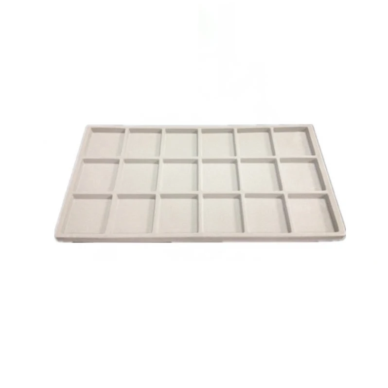 China Factory Price PVC Flocking Blister Tray Velvet Inner Blister Trays Packaging for Jewelry