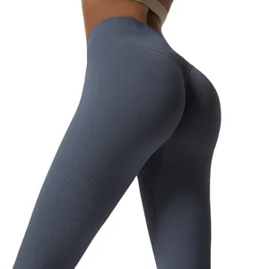 Customized Brand New High Quality Leggings Scrunch Butt Hip Lifting Seamless Pants GYM Fitness Yoga Leggings