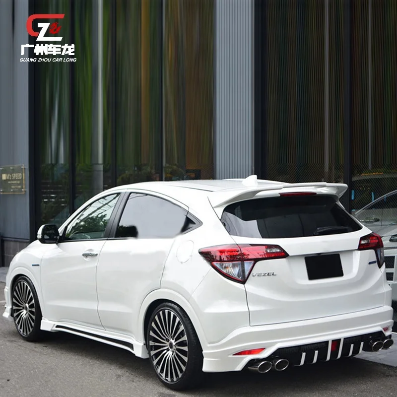 Factory Directly Supply Upgrade MZ Style Car Body Kits Front Lip Rear Lip Side Skirts for Honda Vezel HRV 2015-2018