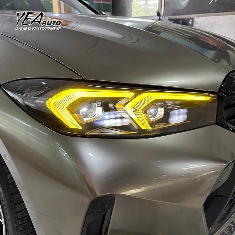 product yellow drl multi color led lights for bmw 3 series g20 g28 g21 lci 320 325 330 daytime running light drl board 2023 2024-3