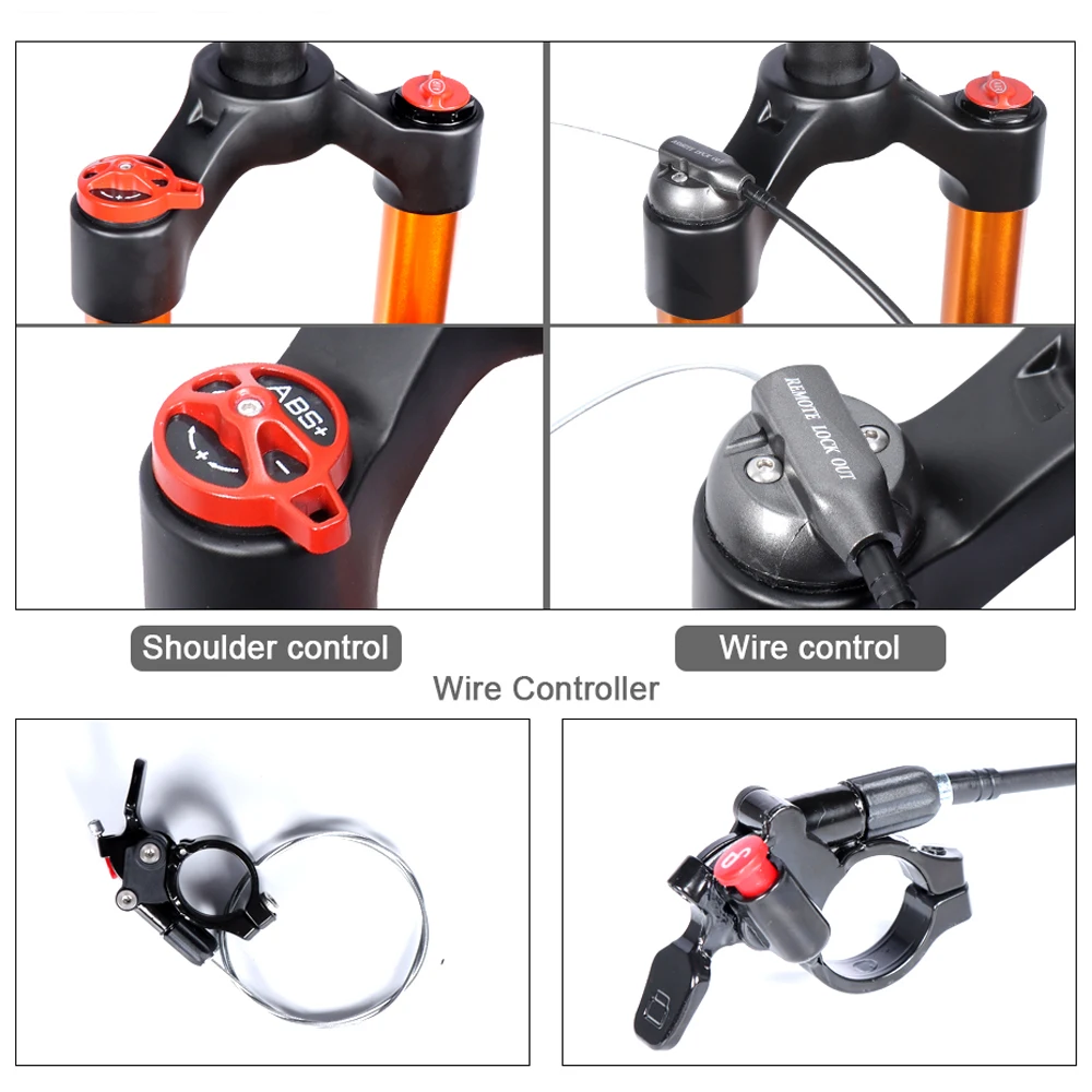 27.5 Inch 29 Inch Disc Brake Air Suspension Forks Hl/rl Hydraulic Mtb