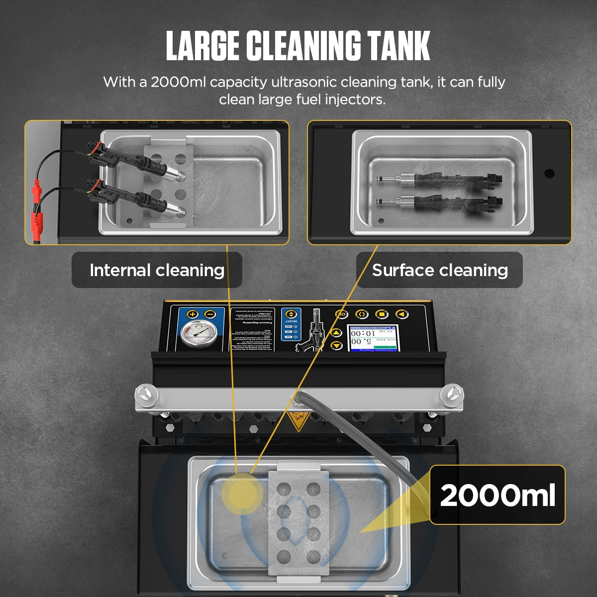 Factory Autool Ct500 Gdi 6 Cylinder Ultrasonic Injector Cleaner And