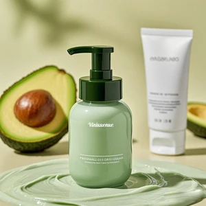 Factory Hot Sale Custom Brand Avocado Extract Facial Lotion Deep Moisturizing Refreshing Hydration Oil Control Herbal Cream