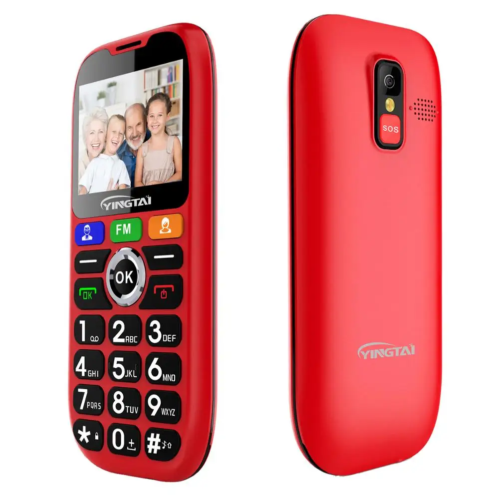 Высококачественный Мобильный телефон MTK6261 с подставкой, две sim-карты, SOS, пожилые люди, долгий режим ожидания, сотовый телефон 2,31 дюйма