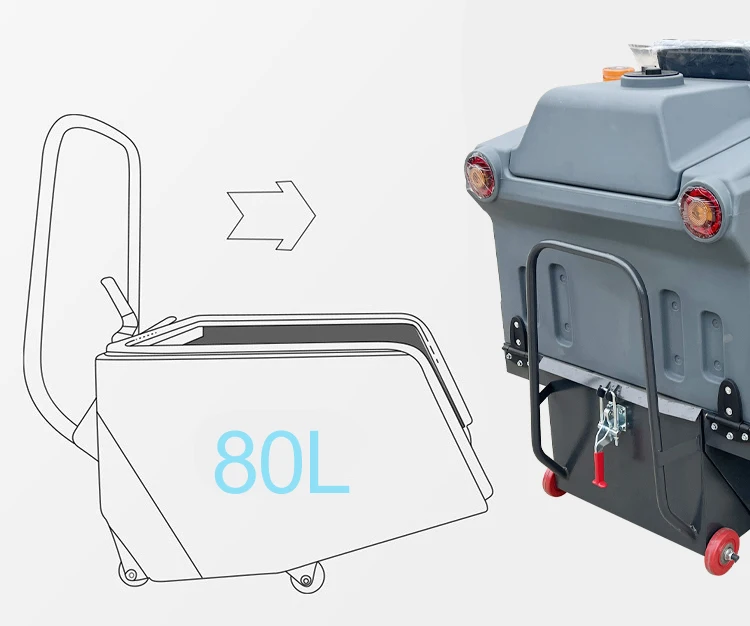 Ride On Sweeper Commercial Vacuum Cleaner Industrial Floor Cleaning ...