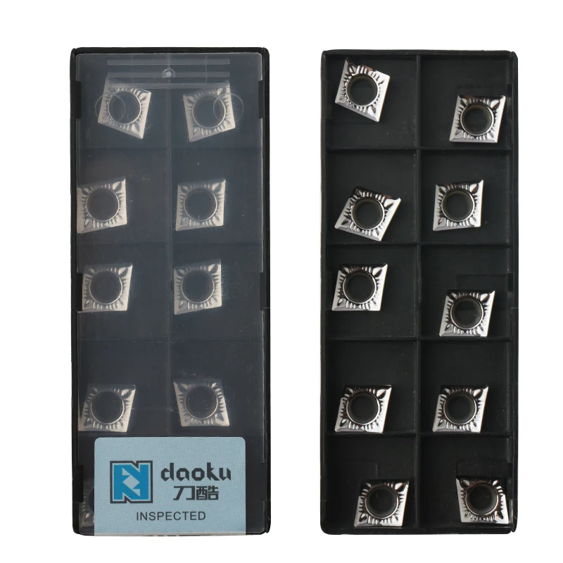 100% Original White Tungsten Carbide Inserts CNC Machine Tool for Aluminium Customized OEM Support-CCGT09T304 factory