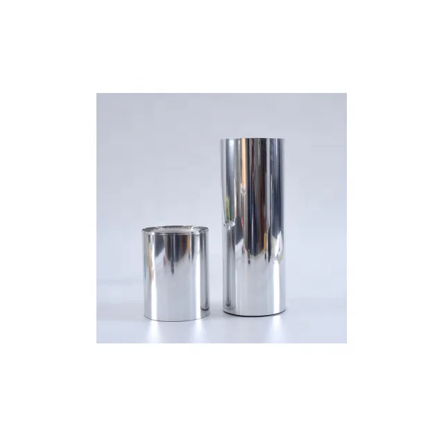Gold and Silver Color Custom Soft Moisture Proof BOPP Metallized Packaging Film
