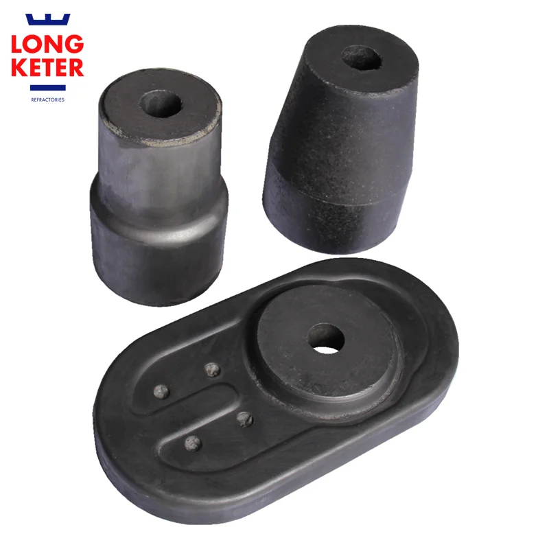 1 QC System Refractory Ladle Slide Gate Plate Complete Set of Upper and Lower Nozzle Slide Plate