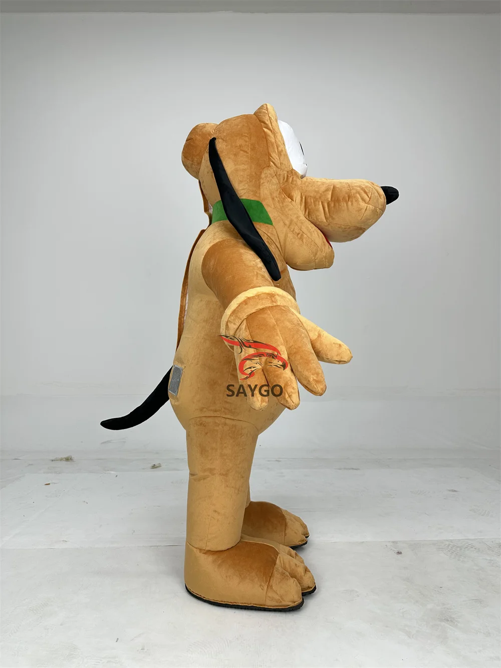 Gonfiabile Pluto cane mascotte Costume vestito in pelliccia abiti