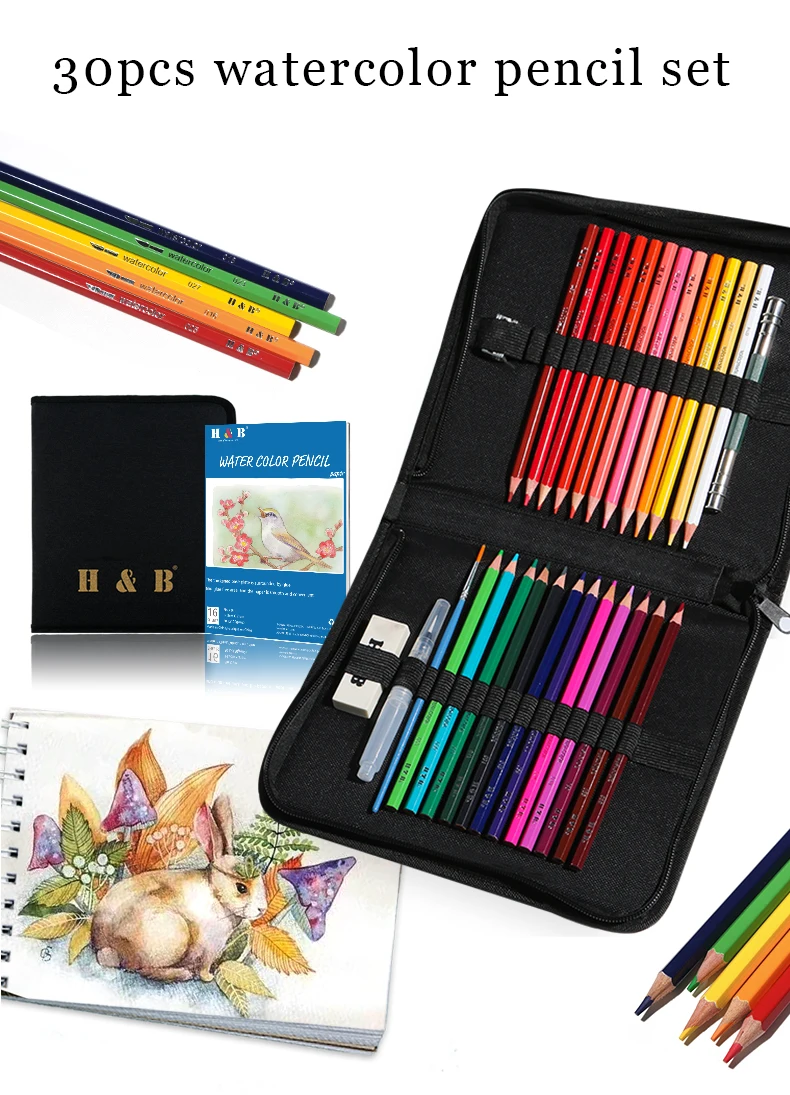 Quality Soft Core Colored Pencils And Watercolor Pencil Set Buy