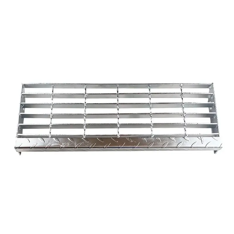 Cheap Made in China Outdoor Fire Escape Steel Grate Steps Durable Metal Stairs