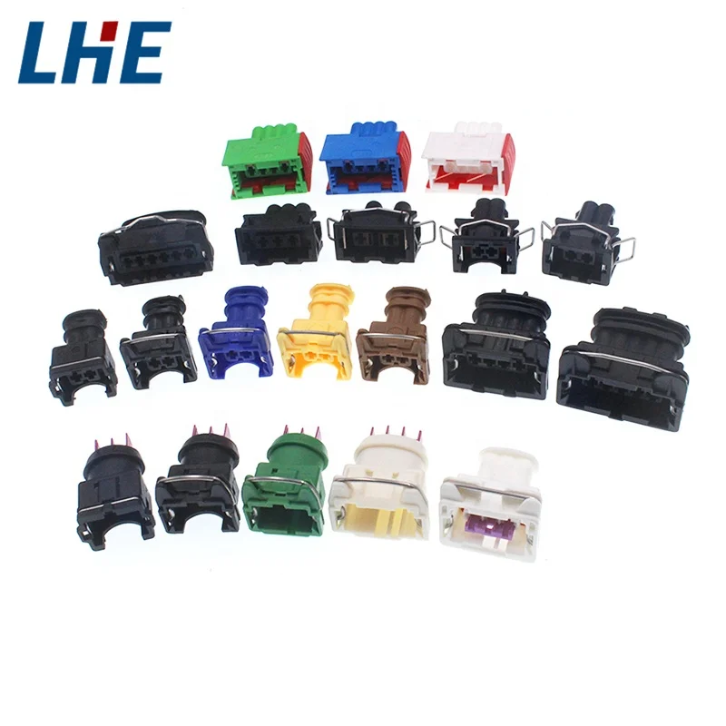 6189-0734 3 Pin Female Socket Pbt-Gf15 Auto Connector Cable Wire Harness Waterproof  Camshaft Position Sensor Induction Plug