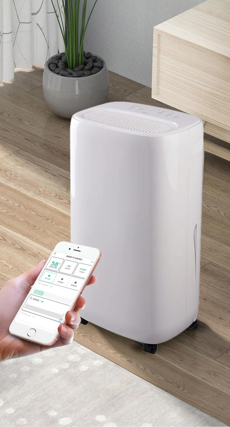 Hot Sale 10l Super Silent Mini Air Dehumidifier Home Portable Small