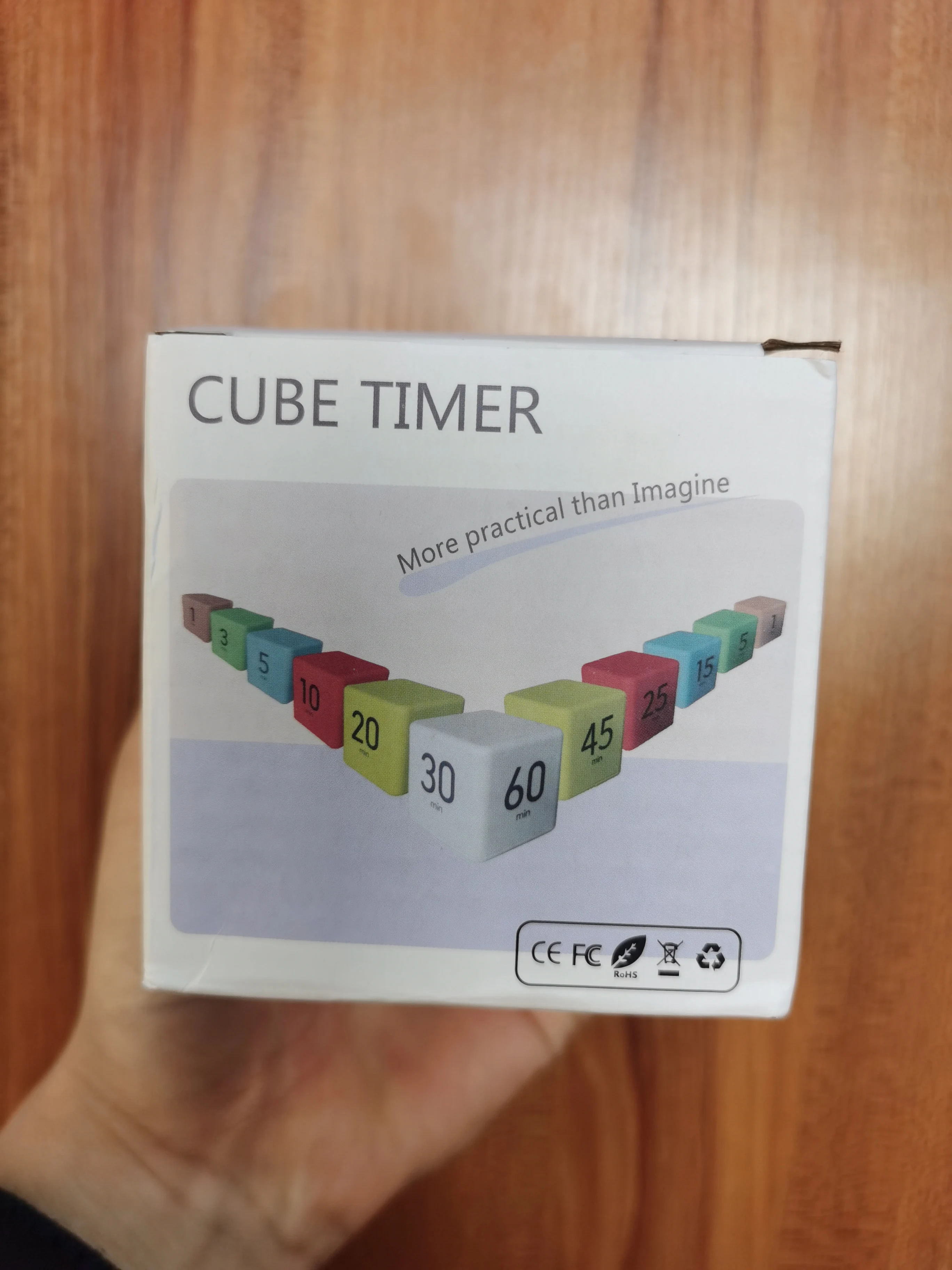 Gravity Timer Induction Square Alarm Clock Kitchen New Manager Drop ...