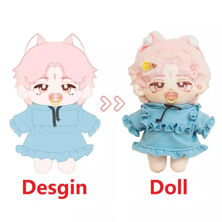 Custom Cute Plushie Korean Star Doll Kpop Plush Idol Doll Made Your Own