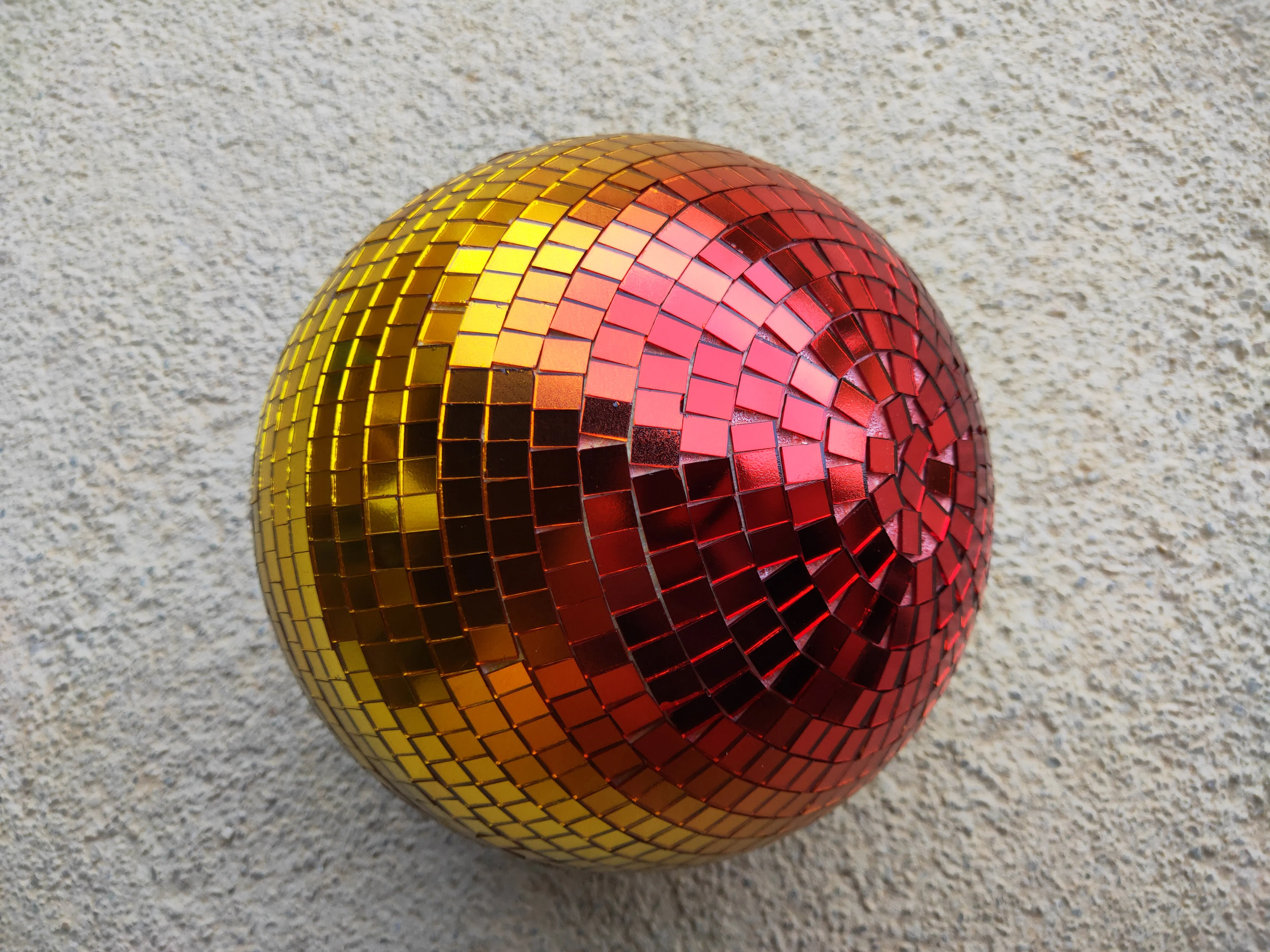 New Year Easter Mini Disco Ball Christmas Tree Hanging Mirror Glass