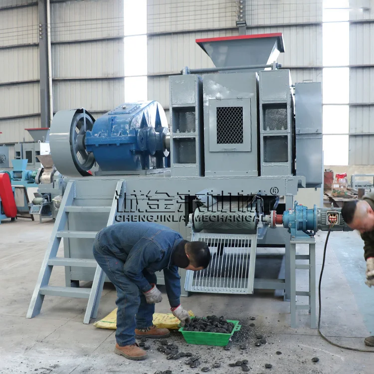 Carbon Black Briket Coal Briquette Press Equipment Line