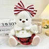 Christmas big snowflake dress suit
