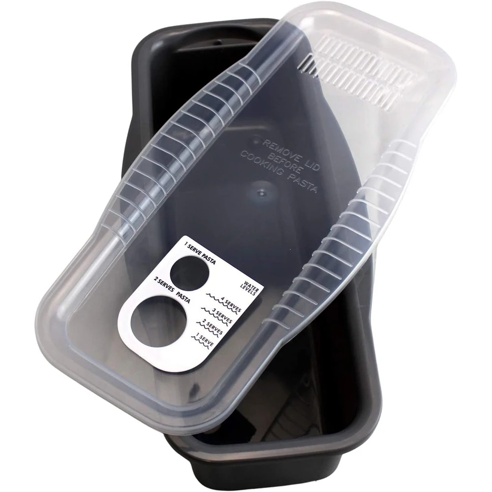 Microwave Pasta Cooker With Portioning Tool,Bpa Free Microwave Pasta