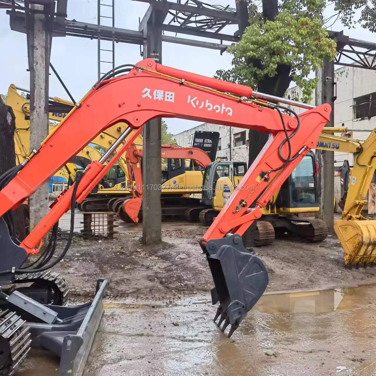 Crawler Digger Secondhand Kubota Kx183 Kx185 Kubota 8 Ton Excavator