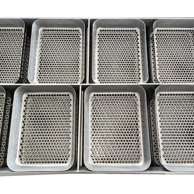 Original FactorySUS316L Indomie Efficient Precise Fryer Basket for Fresh Rice Noodle Making Machine 5