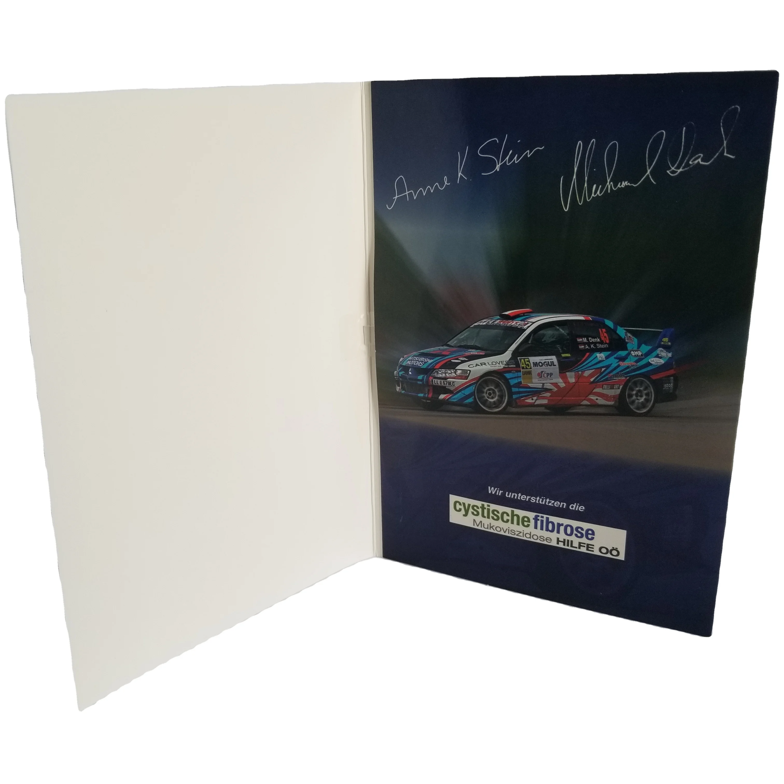Voice Recording Audio Invitation Greeting Card with Custom Sound and Artwork