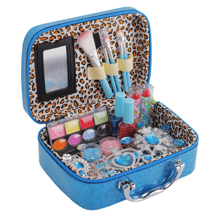 Дешевые оптовая продажа игрушки для ролевых игр девочек и хобби набор принцессы косметичка макияжа детей