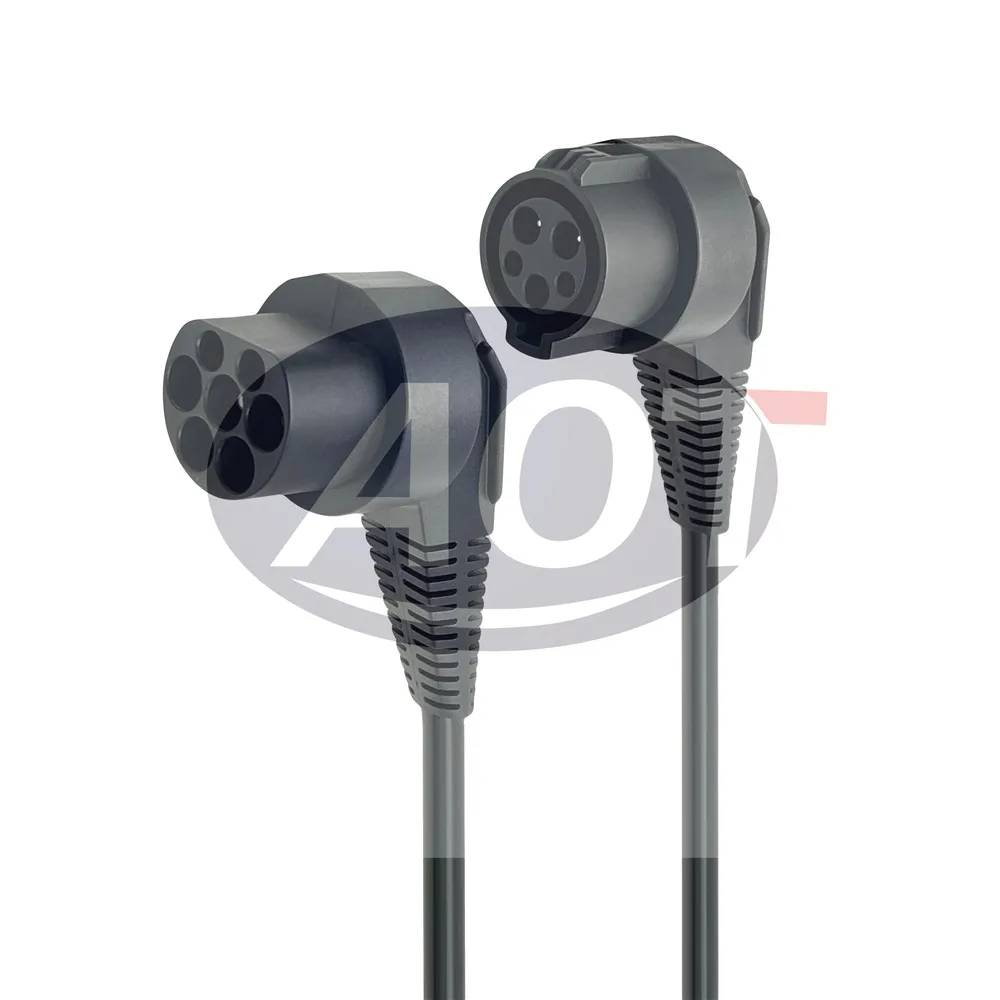 Adaptateur de charge AOTAI SAE Type 1 vers GB/T, adaptateur de charge pour véhicule électrique, câble J1772 vers GBT