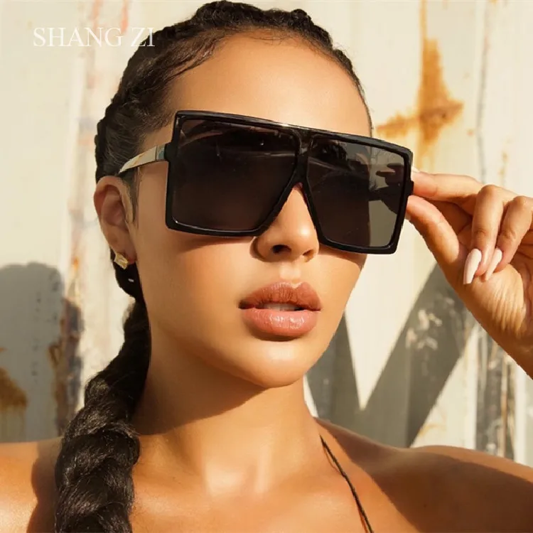 Oversized Square Sun Glasses Ladies 2023 New Luxury Pearl Sunglasses Women  Brand Designer Fashion Shades big Square - AliExpress