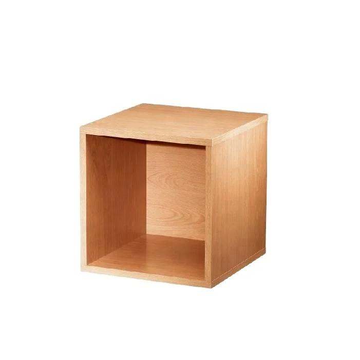 Home Storage Box Wooden Modular Open Storage System Cube