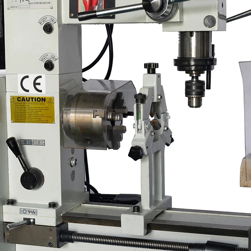 Hq800 Multi Purpose Manual Mini Metal Turning Lathe Machine Tool Torno