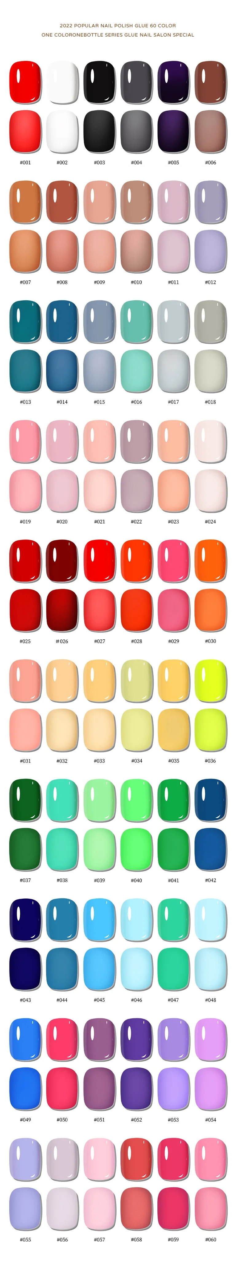 Factory Wholesale 60 Colors Vegan Gel Nail Polish Uv Led Gel Polish Kit Private Label Gel Nail