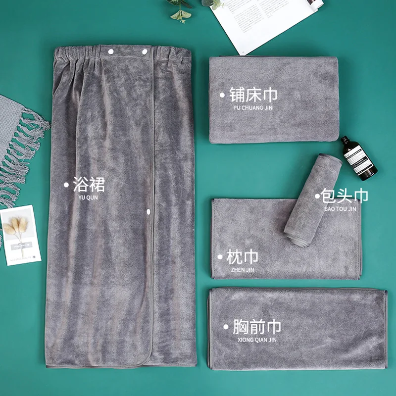 Экологичное серое банное полотенце из чистого хлопка для многократного использования-высококачественные очень плюшевые супер мягкие полотенца