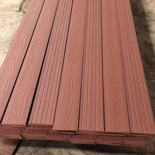 Wood Fiber Co-extrusion Exterior Composite Solid Core Wpc Decking Wall Panel And Outdoor Fence