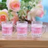 Pink beer mug