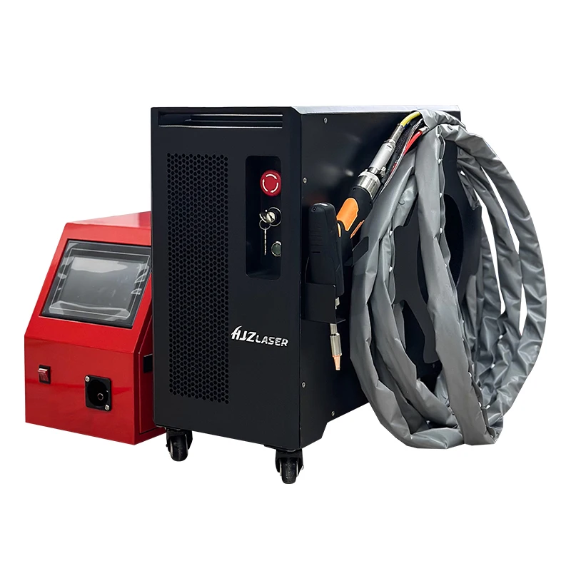 HJZ Air Cooling 4 in 1 Laser Welding Machine for Stainless Steel Aluminum Metal Welding Cutting and Cleaning