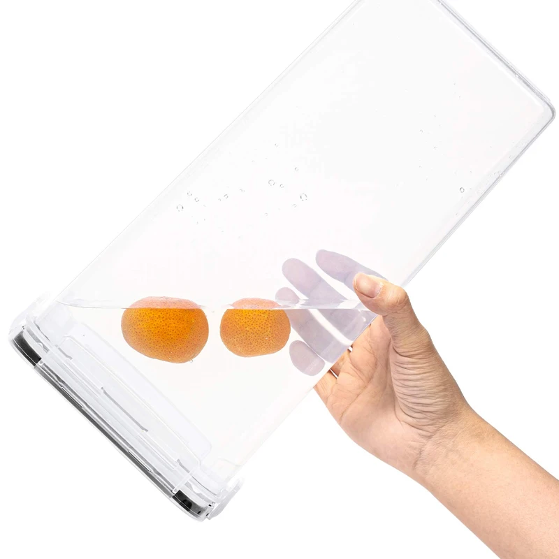 Wholesale Transparent Plastic Pp Material Storage Four Piece Set for Household Kitchen Resistant to Drop and Pressure