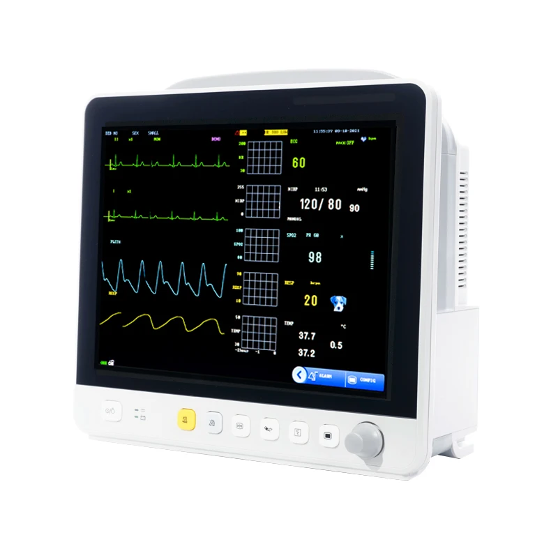 Yonker Hospital Vital Sign Multiparameter Veterinary Patient Ecg ...