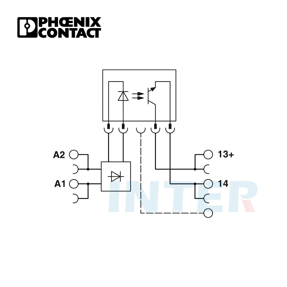 2966634 Plcosc 24dc/ 24dc/ 2 24v Electric Relay Solid State Slim