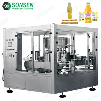 Rotating Hot Melt Adhesive High Speed Labeling Machine for Small Enterprises Cosmetics and Food Packaging Labeller