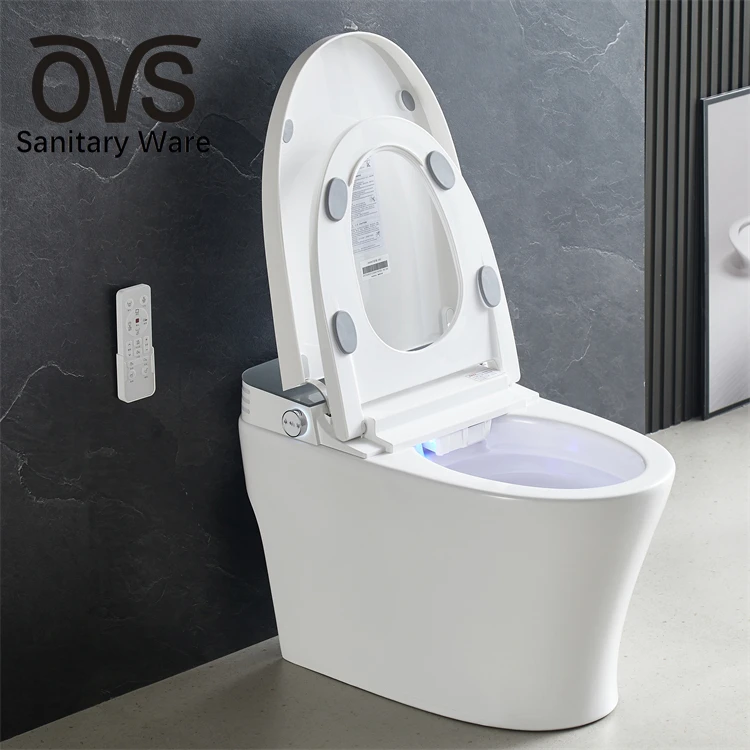 Ovs Modern Inodoro Ceramic Sensor Sanitary Ware Automatic Wc Floor ...