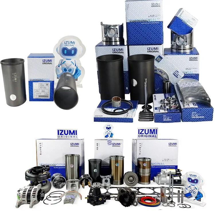 IZUMI ORIGINAL W04D W04DT Overhaul Rebuild Kit Diesel Engine Parts For HINO