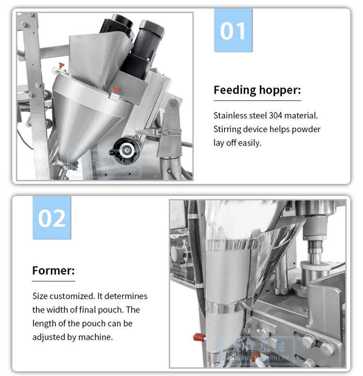 DXB-100F High Speed Measuring Cup 1-100g Small Tea Bag Coffee Sugar Sachet Packing Machine manufacture