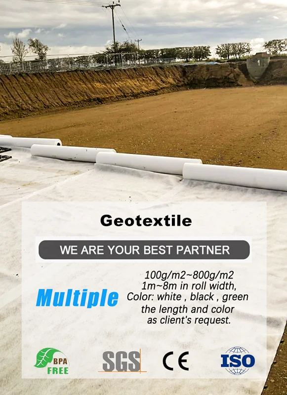 Non-woven Geotextile Fabric 100% Pp Polypropylene Non Woven Fabric ...