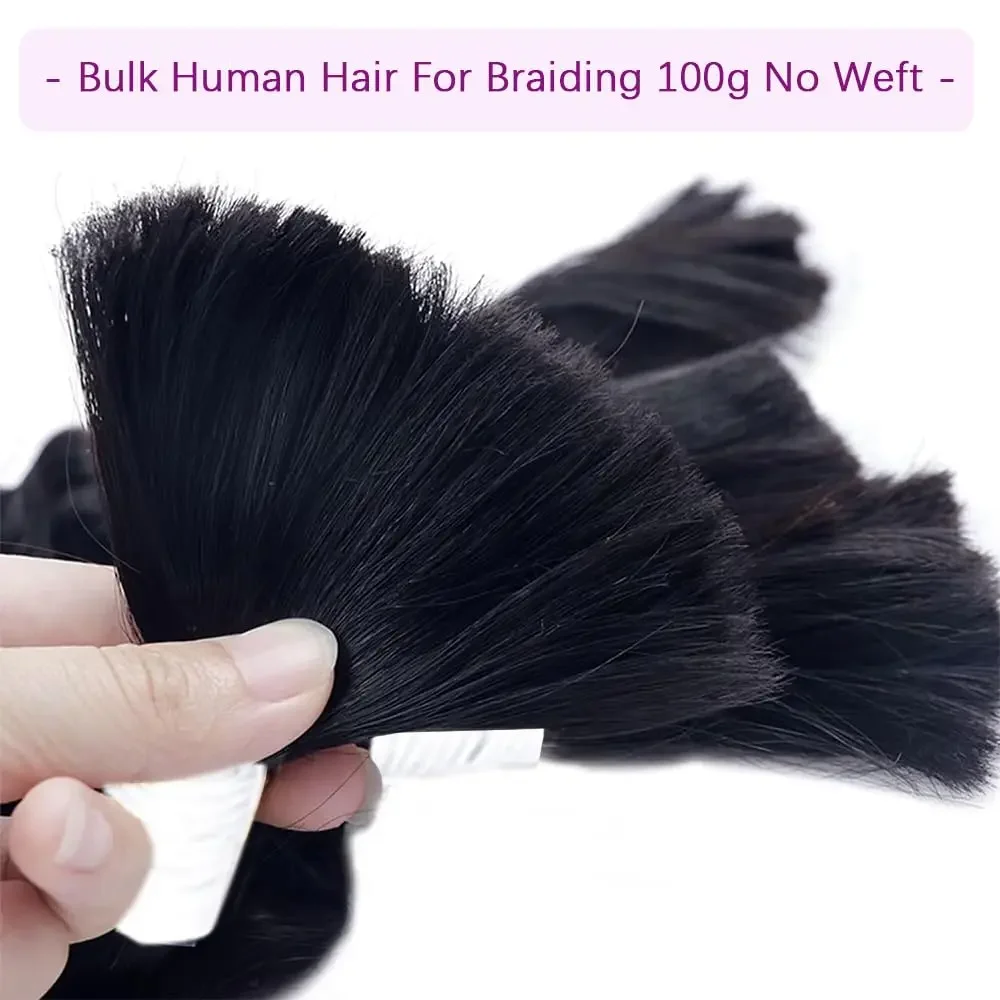 Diepe Watergolf Maagdelijke Bulk Menselijk Haar Voor Vlechten Onbewerkte Extensions Braziliaans Remy Haar_voghion.com