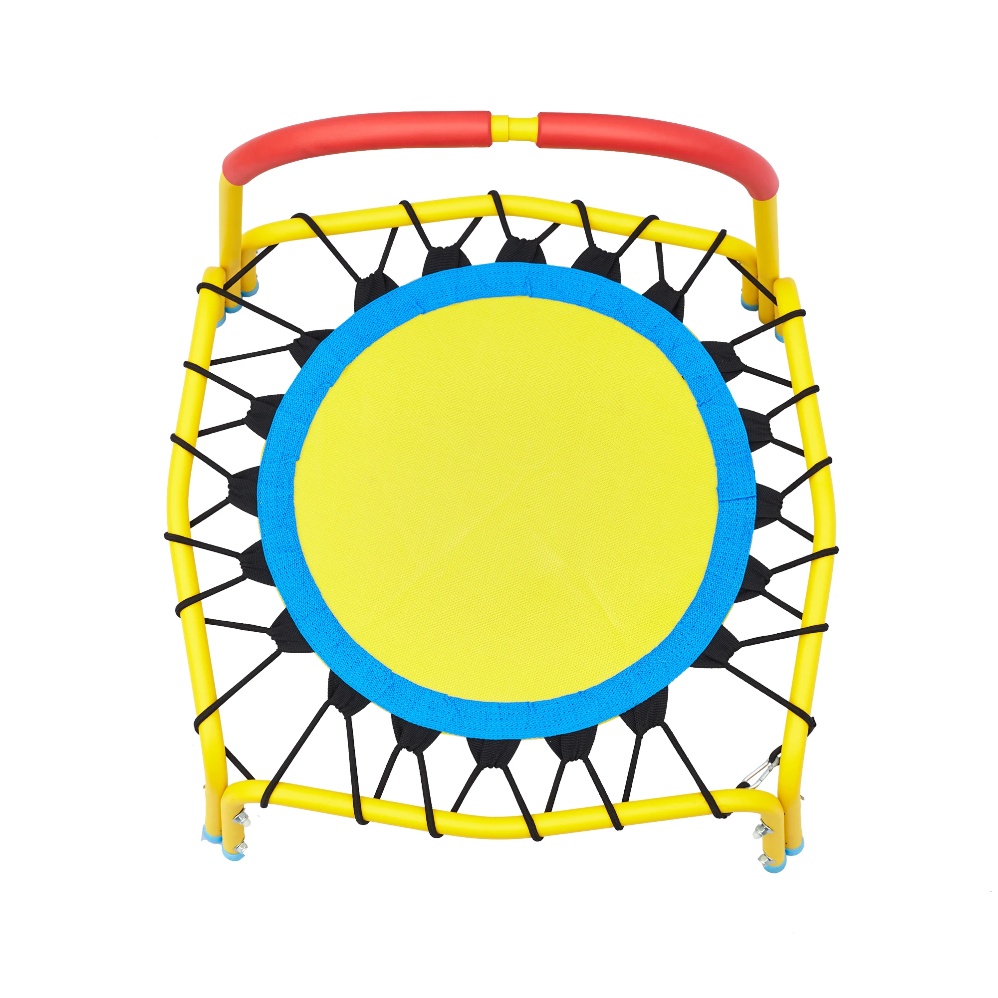 Kids Mini Trampoline For Toddlers Jumping With Carton Customized Bungee