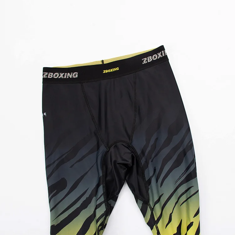 Wholesale Custom Sublimated Polyester MMA Spats American Football Grappling Pants Compression BJJ Shorts for Martial Arts Boxing